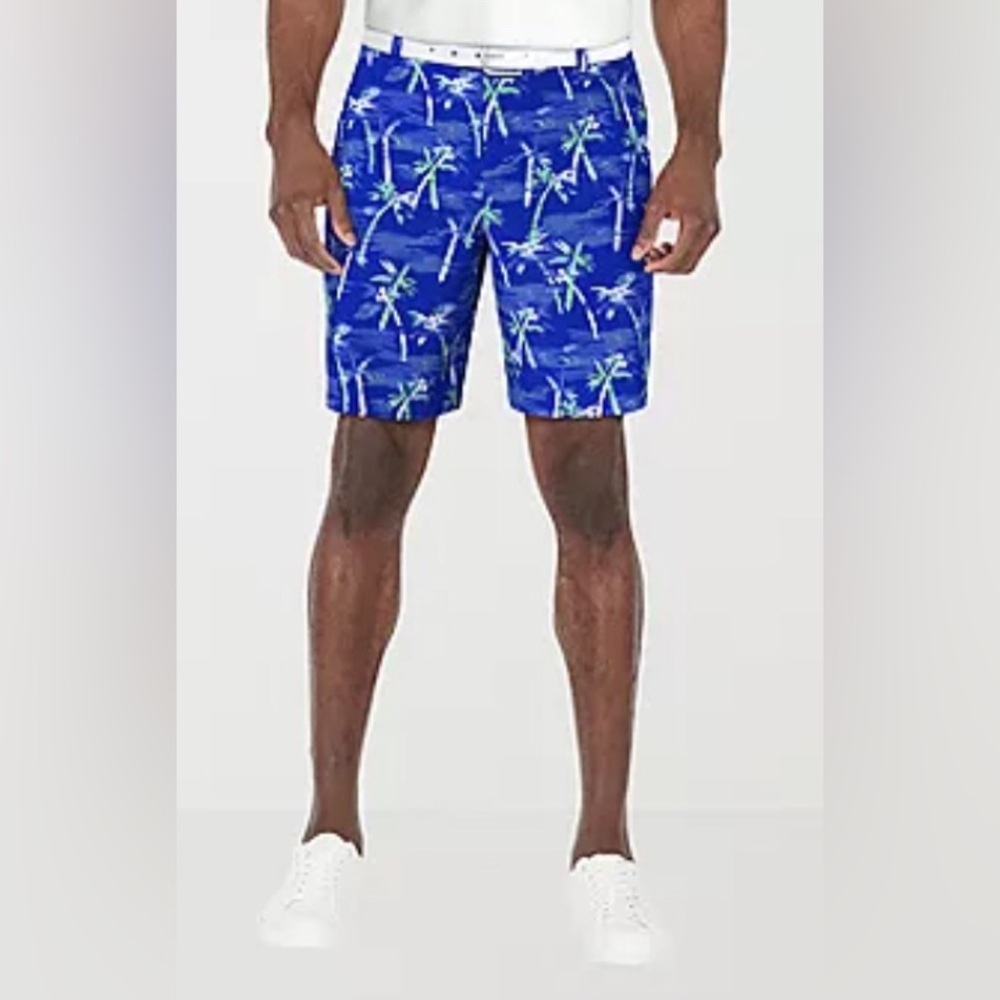 PGA TOUR Mens 8" Mid Rise Moisture‎ Wicking Golf Short. Size 44